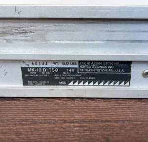 Narco MK 12D NAV/COMM (14V) with Glideslope — photo 5 of 5