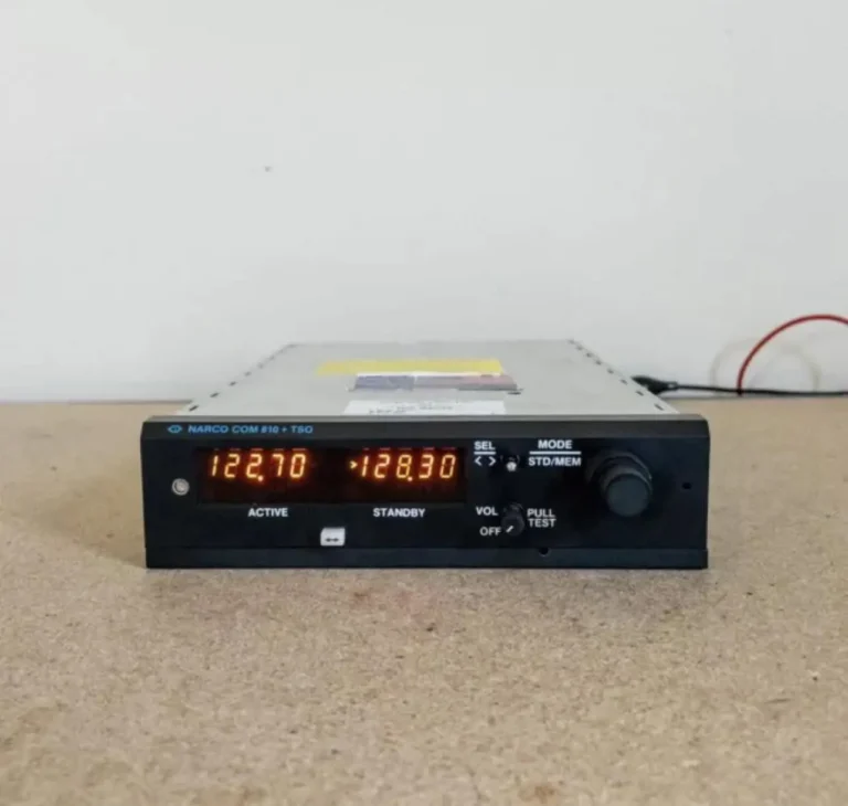 Narco COM 810+ VHF COM Radio Transceiver – TSO Approved | 14-Volt Aircraft