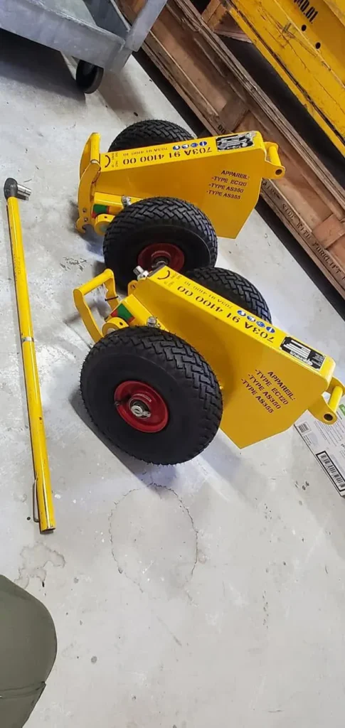 AS350 Aircraft wheels.