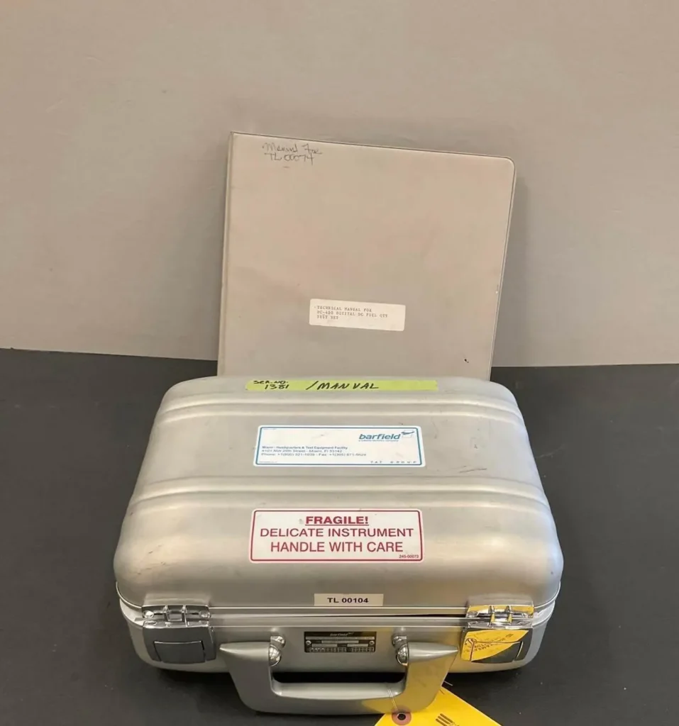 Barfield DC-400A Digital Fuel Quantity Test Set