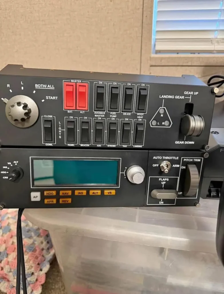 Flight sim controls