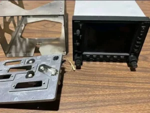 530w NAV/COMM WAAS, with tray, back plate, and cards — photo 3 of 7