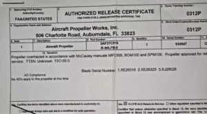 McCauley 3AF37C516 3-Blade Propeller — photo 11 of 17