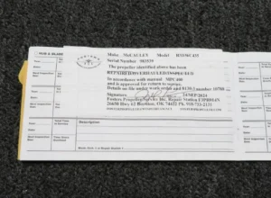 McCauley 3-Blade Propeller P/N B3D36C435 — photo 4 of 16