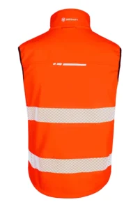 Beeswift BSD31OR Deltic Hi-Vis Orange Gilet — photo 2 of 6