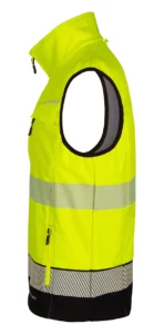 Beeswift BSDBWTTSYN Deltic TWO-TONE Hi-Vis Yellow Gilet — photo 3 of 6