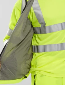 Beeswift CARFSY Carnoustie Fleece Hi-Vis Saturn Yellow Jacket — photo 2 of 3