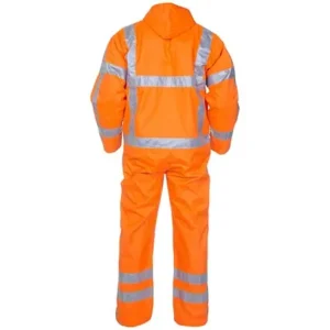 Hydrowear HYD072380OR Ureterp Hi-Vis Orange Waterproof Coverall — photo 2 of 2
