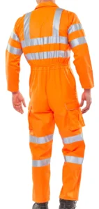 Beeswift RSC Railspec Hi-Vis Orange Coverall — photo 2 of 5