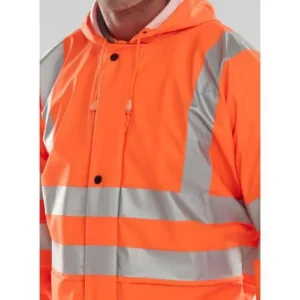 Beeswift PUCOR BSEEN PU Hi-Vis Orange Coverall — photo 2 of 2