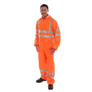 Beeswift PUCOR BSEEN PU Hi-Vis Orange Coverall — photo 1 of 2
