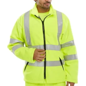 Beeswift CARFSY Carnoustie Fleece Hi-Vis Saturn Yellow Jacket — photo 1 of 3