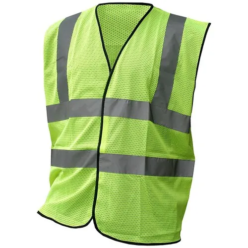 Beeswift HVMWSY Hi-Vis Saturn Yellow Mesh Vest
