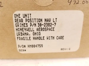 Honeywell Aircraft Light Assembly — photo 9 of 10